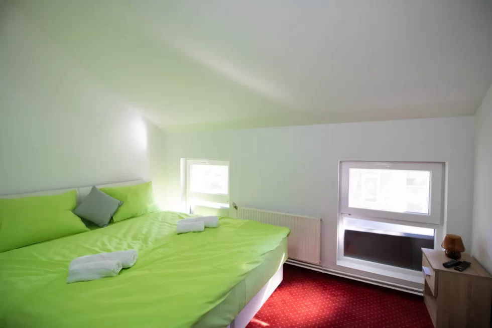 Stan na dan Požarevac - prostrani bračni krevet - Studio 20 hostel Aurora